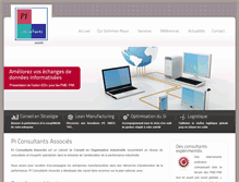 Tablet Screenshot of pi-consultants.fr